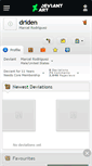 Mobile Screenshot of driden.deviantart.com
