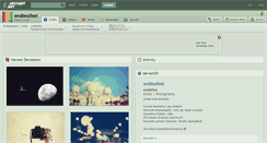 Desktop Screenshot of endlessfeel.deviantart.com