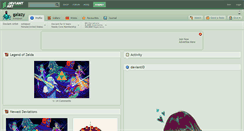 Desktop Screenshot of galazy.deviantart.com