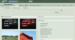 Desktop Screenshot of connerdowney.deviantart.com