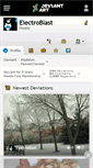 Mobile Screenshot of electroblast.deviantart.com