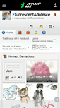 Mobile Screenshot of fluorescentadolesce.deviantart.com