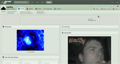 Desktop Screenshot of nauthy.deviantart.com