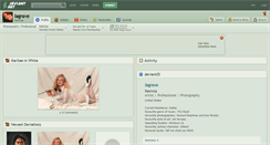 Desktop Screenshot of lagrave.deviantart.com