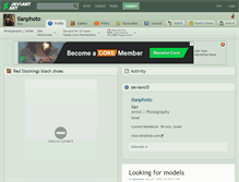 Tablet Screenshot of ilanphoto.deviantart.com