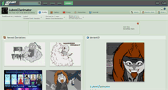 Desktop Screenshot of lubosczanimator.deviantart.com