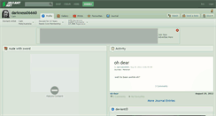 Desktop Screenshot of darkness06660.deviantart.com