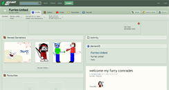 Desktop Screenshot of furries-united.deviantart.com