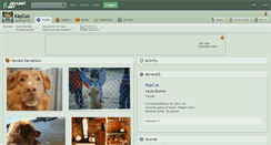 Desktop Screenshot of kaycus.deviantart.com