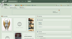 Desktop Screenshot of khaat.deviantart.com