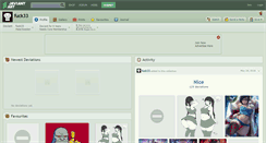 Desktop Screenshot of fuck33.deviantart.com