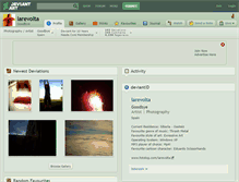 Tablet Screenshot of larevolta.deviantart.com