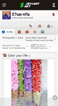 Mobile Screenshot of e7sas-6fla.deviantart.com