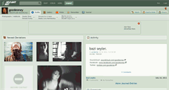 Desktop Screenshot of gozdeoney.deviantart.com