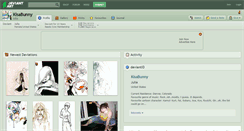 Desktop Screenshot of kisabunny.deviantart.com