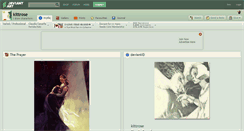 Desktop Screenshot of kittrose.deviantart.com