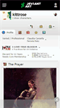 Mobile Screenshot of kittrose.deviantart.com