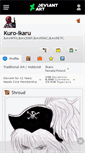 Mobile Screenshot of kuro-ikaru.deviantart.com