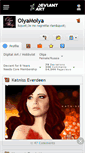 Mobile Screenshot of olyamolya.deviantart.com