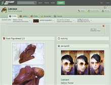 Tablet Screenshot of lascaux.deviantart.com