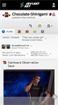 Mobile Screenshot of chocolate-shinigami.deviantart.com