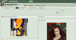 Desktop Screenshot of jeangreyphoenixclub.deviantart.com