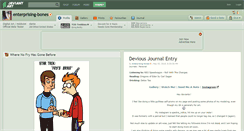 Desktop Screenshot of enterprising-bones.deviantart.com
