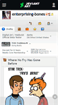 Mobile Screenshot of enterprising-bones.deviantart.com
