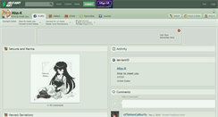 Desktop Screenshot of miss-k.deviantart.com