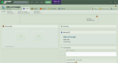 Desktop Screenshot of mike-archangel.deviantart.com