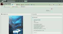 Desktop Screenshot of grumpy-hornet.deviantart.com