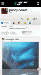 Mobile Screenshot of grumpy-hornet.deviantart.com
