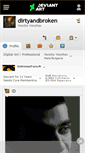 Mobile Screenshot of dirtyandbroken.deviantart.com