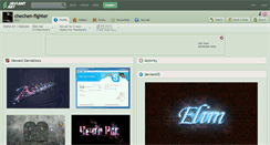 Desktop Screenshot of chechen-fighter.deviantart.com