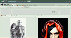 Desktop Screenshot of lady-cat.deviantart.com