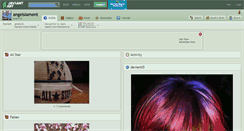 Desktop Screenshot of angelslament.deviantart.com