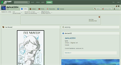 Desktop Screenshot of darkcat2004.deviantart.com