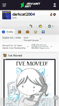Mobile Screenshot of darkcat2004.deviantart.com