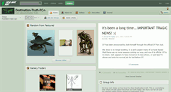 Desktop Screenshot of destination-truth-fc.deviantart.com