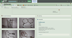 Desktop Screenshot of dolldramatic.deviantart.com
