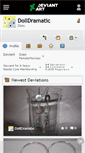 Mobile Screenshot of dolldramatic.deviantart.com