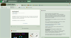 Desktop Screenshot of iz-death-race.deviantart.com