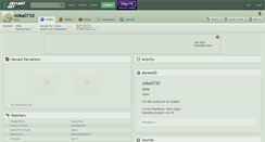Desktop Screenshot of mika0730.deviantart.com