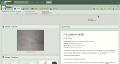 Desktop Screenshot of kiyao.deviantart.com