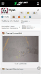 Mobile Screenshot of kiyao.deviantart.com