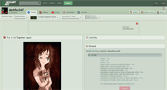 Desktop Screenshot of darkfox347.deviantart.com