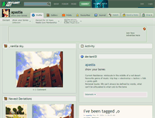 Tablet Screenshot of apastia.deviantart.com