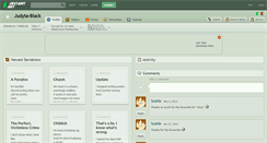 Desktop Screenshot of judyta-black.deviantart.com