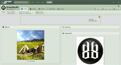Desktop Screenshot of dreamboy88.deviantart.com