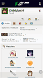 Mobile Screenshot of chibibluishi.deviantart.com